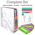 thumbnail image 2 of Budget Planner & Monthly Bill Organizer With 12 Envelopes and Pockets. Expense Tracker Notebook and Financial Planner Budget Book to Control Your Money. Large Size (8.5" x 11"), 2 of 7