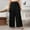Black, variant on Dasayo Wide-Leg Women Pants Business Casual High Waist Palazzo Trousers Plus Size Solid Wrap Pants Jeans for Women XXL
