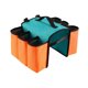 thumbnail image 3 of Estante trasero para bicicleta, bolsa para bebidas, 6 bolsillos, enfriador de maletero de bicicleta con aislamiento de doble cara Naranja Soledad Alforja de asiento trasero de bicicleta, 3 of 8