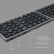 thumbnail image 5 of Teclado Irfora Teclado inalámbrico BT plegable Teclado portátil Teclado de bolsillo Compatible con Android Windows IOS Smartphone y tableta Gris Irfora Teclado, 5 of 7