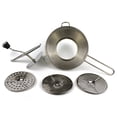 thumbnail image 1 of Stainless Steel Potato Blender Kitchen Potato Masher With 3 Ricing Discs Vegetable Blender, 1 of 5