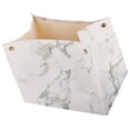 thumbnail image 1 of Cubierta de la caja del Soporte de almacenamiento de tejido Macarena de PU blanco para Hogar Oficina Coche, 1 of 8