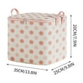 thumbnail image 3 of Bolsa de almacenamiento impermeable de gran capacidad para colchas, transparente, sin olor, para ropa y mantas, organizador plegable con asas reforzadas para dormitorio (4 tamaños disponibles)., 3 of 5