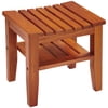 Conair Ptb7 Solid-teak Spa Bench With Shelf