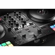 Hercules DJCONTROL INPULSE T7 2-Channel DJ Controller with (2) Gemini AS-2115BT Speakers Package