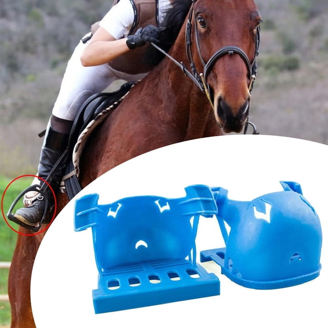 2x Fundas protectoras para estribos de montar , fundas protectoras para estribos de silla de montar para hombres y mujeres, para equitación,
