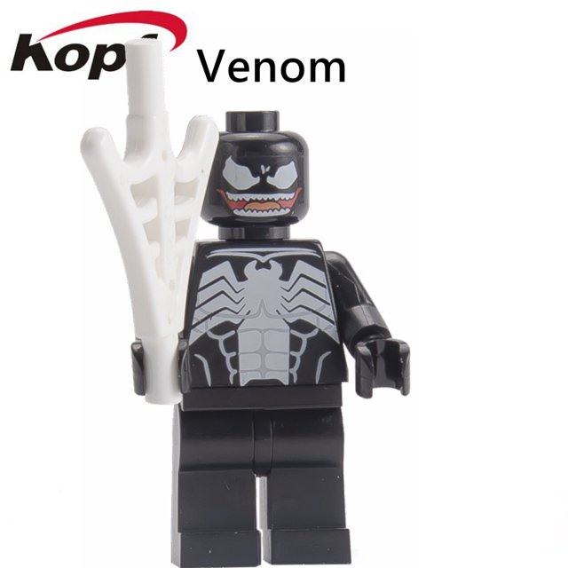 Compatible con Minifigures Venom Eddie Marvel vengadores bloques de construcción juguetes para niños Gao Jiahui unisex