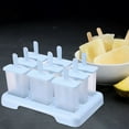 thumbnail image 5 of Piwvid Popsicles Molds, 12 Pieces Silicone Popsicle Molds Easy-Release Popsicle Maker Molds Ice Pop Molds Homemade Popsicle Ice Pop Maker ﻿, 5 of 9