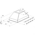 thumbnail image 3 of ZLINE 46 in. Range Hood Island Insert in Stainless Steel (721i-46), 3 of 5