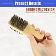 thumbnail image 6 of Vocoste Bristle Hair Brush Brush Beard for Men Nylon Hair Brush for Thick Hair and Beard 4.72"x1.57"x1.73", 6 of 7