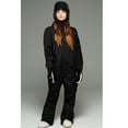 thumbnail image 6 of yotijay Pieces Ski Suits Jumpsuits Coveralls Winter Outdoor Waterproof Snowsuits for Black S, 6 of 9