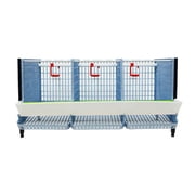 Hatching Time Partridge Cage - 2 Layer (Power-Washable, Durable, ABS Plastic) | Cimuka