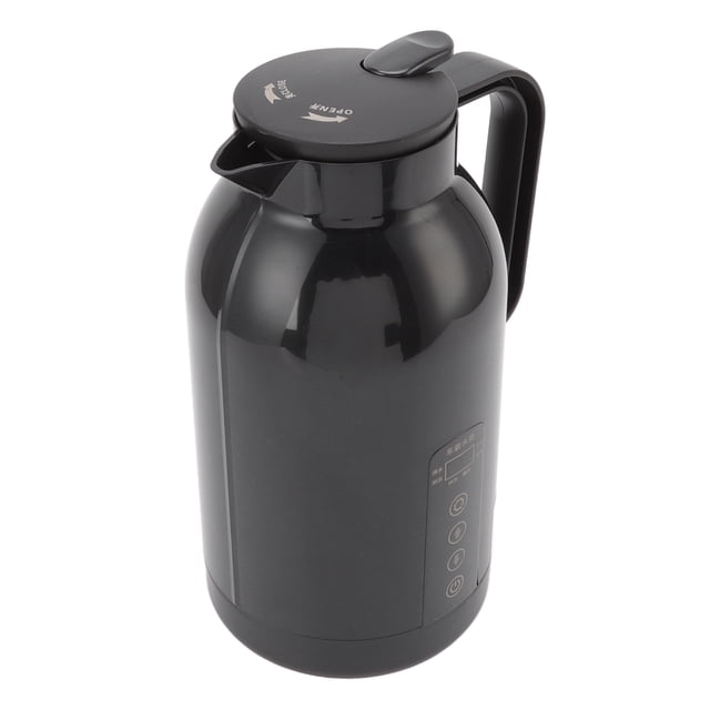 Car Heating Cup, Plug And Play 1300ML Stainless Steel Portable Water Boiler For Coffee