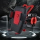 thumbnail image 5 of Xihbxyly Soporte Universal para Teléfono de Bicicleta con Bloqueo Automático, Rotación de 360°, Estable y Duradero, para Manillar de Motocicleta, Fácil Instalación, Negro, Rojo, Azul y Amarillo, 11 X, 5 of 7