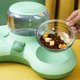 thumbnail image 4 of Sywqhk Pet Cat Double Bowl Automatic Drink Food Feeder Fuente de agua para perros (verde) Sywqhk Para estrenar, 4 of 7