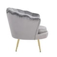 thumbnail image 3 of Heavenly Collection Grey Accent Chair SET OF 2, 3 of 5