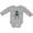 AC-Heather Grey, variant on Funny Robotics Team Robot Boys or Girls Long Sleeve Baby Bodysuit