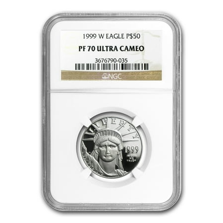 1999-W 1/2 oz Proof Platinum American Eagle PF-70 NGC