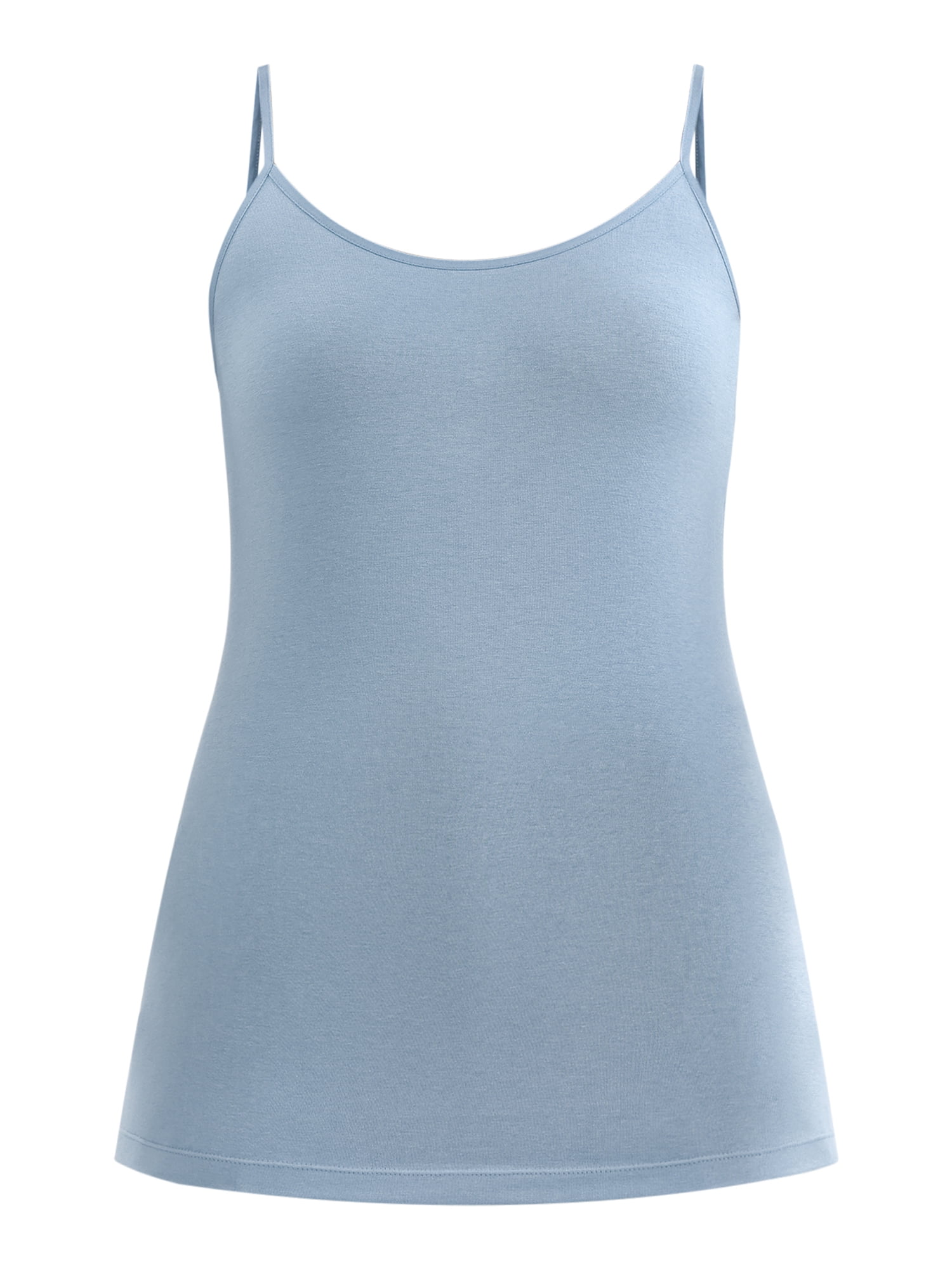 Time and Tru Women’s Cami Top with Adjustable Straps, Sizes XS-XXXL