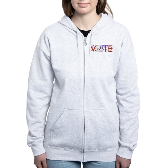 CafePress - Get Out The Vote - Women's Zip Hoodie