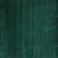 thumbnail image 1 of Ahgly Company Machine Washable Indoor Square Abstract Turquoise Blue Contemporary Area Rugs, 8' Square, 1 of 4
