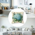 thumbnail image 5 of nygtbtfer Farm Outdoor Pillow Covers Set of 2, Decorative Throw Pillow Case Watercolor Floral Linen Linen Soft Cozy Cushion Pillowcases White, 5 of 7