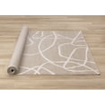thumbnail image 6 of Rug Branch Art Organic, Tonal/Solid Cream Indoor Area Rug - 5' x 8', 6 of 8