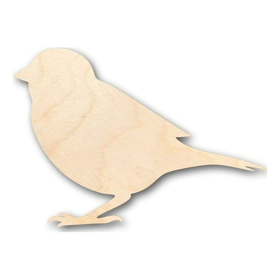 Unfinished Wood Sparrow Shape - Animal - Bird - Wildlife - Craft - up to 46" DIY 12" / 1/4"