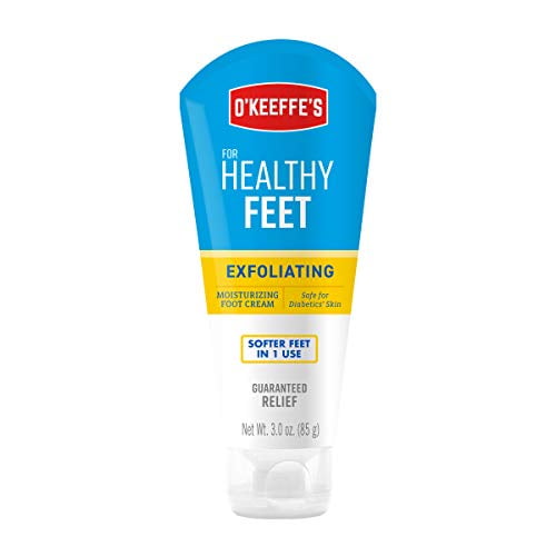 O'Keeffe's Crème Exfoliante pour les Pieds Tube de 3 oz. - Lot de 4