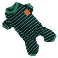 thumbnail image 3 of Fdit Pet Pajamas Soft Knitting Clothes Dogs Puppy Jumpsuit Sleeping Bodysuit Clothes, 3 of 8