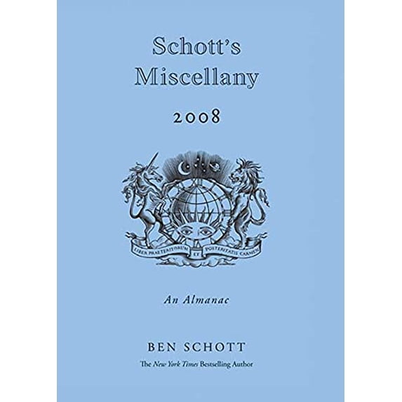 Pre-Owned Schott's Miscellany 2008: An Almanac (Hardcover) by Ben Schott