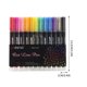 thumbnail image 3 of onlyliua ¡ Ofertas Del Día Liquidación Prime! Marcadores de Contorno Doble Línea, Rotuladores para Resaltar, Rotuladores para Pintar, Rotuladores con Purpurina para Libro de Visitas, 15 Ml, 3 of 5