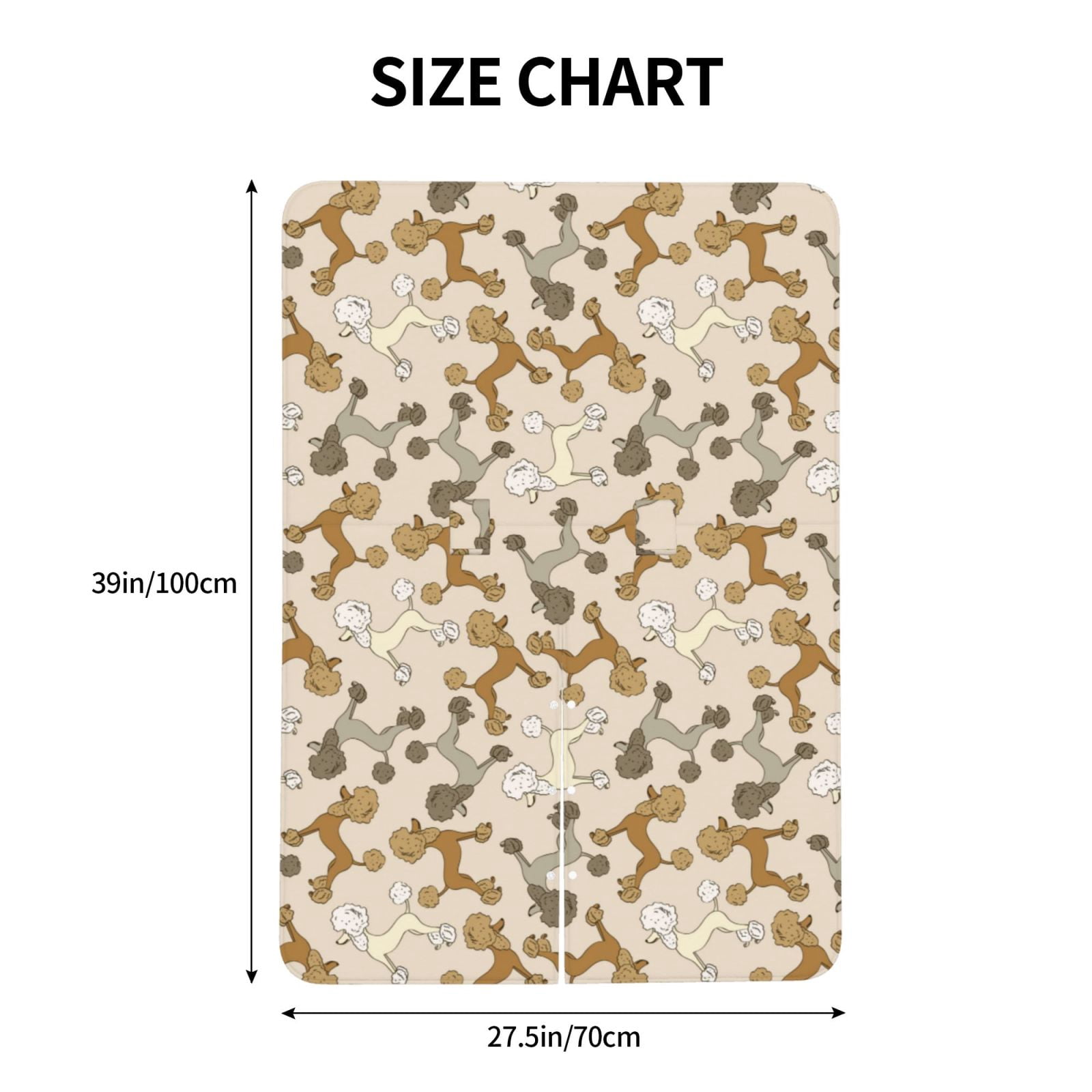 Car Seat Cover Baby - Cute Poodle Dog Breathable Infant Car Seat Cover for Baby Carseat, Lightweight Comfort Baby Essentials Must Haves Newborn Stuff for Girl Boy