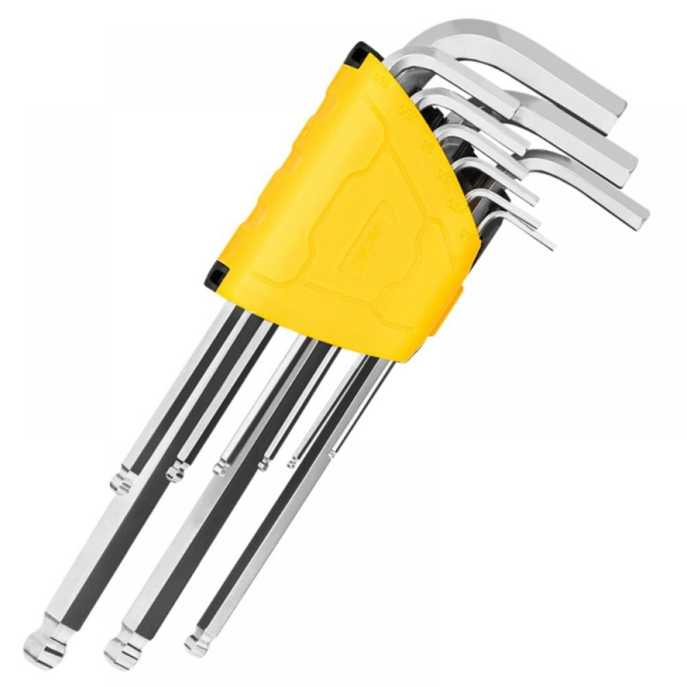 ALTON Long Arm Ball End Hex Key Wrench Set Metric 9-Piece ALTON Long Arm Ball End Hex Key Wrench Set Metric 9-Piece