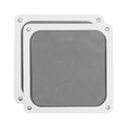 thumbnail image 1 of 80mm 90mm 120mm 140mm Magnetic Frame PVC PC Fan Dust Filter Dustproof Case Computer Mesh Cooling Ultra Fine Dustproof Cover 2Pcs White 8cm, 1 of 6