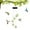 Green, variant on FeiFu Hummingbird Feeder, Wind Chimes Hummingbird Feeder for Outdoors, Leak-Proof, Ant and Bee Proof, Hand Blown Garden Decor White