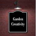 thumbnail image 2 of Garden Creativity BLACK Aluminum Composite Sign 8.5''x10'', 2 of 9
