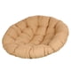 thumbnail image 4 of Silla de hamaca cojín silla de jardín tapete liviano lavable al aire libre cojín de asiento al aire libre Caqui, 4 of 8