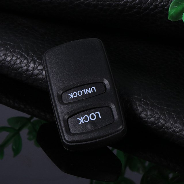 Llavero de alta plástico ABS de tamaño compacto portátil 2 botones para Lancer 2002-2007 Outlander 2003-2007 ANGGREK Otros