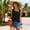 Black, variant on GUACER Womens Tank Tops Hollow Sleeveless V Neck Cute Shirts Casual Basic Tops with Buttons