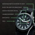 thumbnail image 2 of SWW-1464-BK Military Watch - Black, 2 of 6