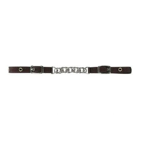 UPC: 0840539049299 | Jacks 928-BR 4.5 in. Flat Chain Nylon Curb Strap Brown