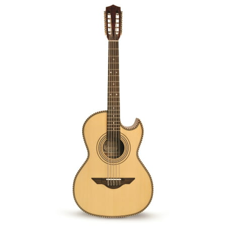 H. Jimenez Bajo Quinto (El Estandar) solid spruce top with gig bag  - Full body - NO MICAS - NO pickup, (Best Solid Body Guitar)