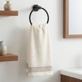 thumbnail image 2 of REGALWOVEN Cotton Waffle Textured Hand Towels, 13" x 29" Soft Absorbent Decorative Hand Towel for Bathroom, Gym, Spa, Hotel, Home Milky White 2pk, 2 of 7