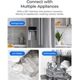 thumbnail image 6 of Waterdrop 15UC-UF Water Filter System, 0.01 μm Ultra Filtration for Baçtёria Reduction, NSF/ANSI 42 Certified, 1/4 inch Direct Connect to Refrigerators and Ice Makers, 16K Gallons Capacity, USA Tech, 6 of 9