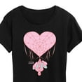 thumbnail image 3 of Marvel Spider-Man - Valentine Heart Web - Women's Short Sleeve Graphic T-Shirt, 3 of 5