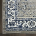 thumbnail image 5 of Nourison Cyrus CYR02 Indoor only Area Rug - Ivory/Navy 2'2" x 7'6", 5 of 8
