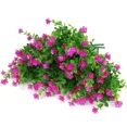 thumbnail image 2 of CartzEmpire 6 Pack Artificial Flowers Outdoor Fake Boxwood Plants Decor, 2 of 5