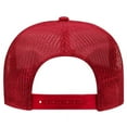 thumbnail image 4 of In Blondes We Trust Red & White Trucker Hat, 4 of 4