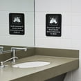 thumbnail image 4 of Employees Must Wash Hands Before Returning To Work Sign: 9"x3", Pack of 3 (5x7 Black, 5x7"), 4 of 4